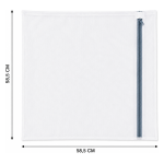Mrežasta kesa za pranje veša sa rajsferšlusom 58,5 × 58,5 cm