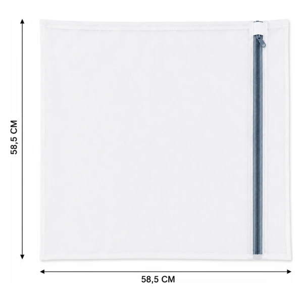 Mrežasta kesa za pranje veša sa rajsferšlusom 58,5 × 58,5 cm