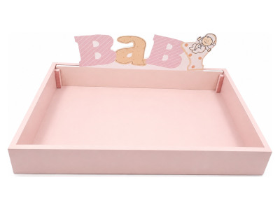 Poslužavnik Baby roze
