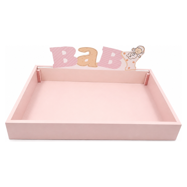 Poslužavnik Baby roze