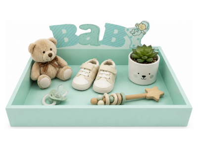 Poslužavnik Baby plavi