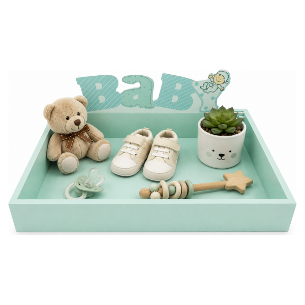 Poslužavnik Baby plavi