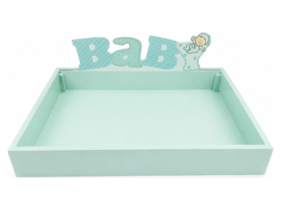 Poslužavnik Baby plavi