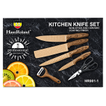 Set kuhinjskih noževa HausRoland HR001-1 – 6 delova
