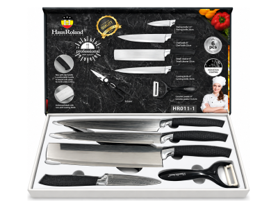 Set kuhinjskih noževa HausRoland HR011-1 – 6 delova