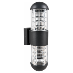 Zidna lampa 2×E27 – crna