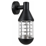 Zidna lampa E27 – crna