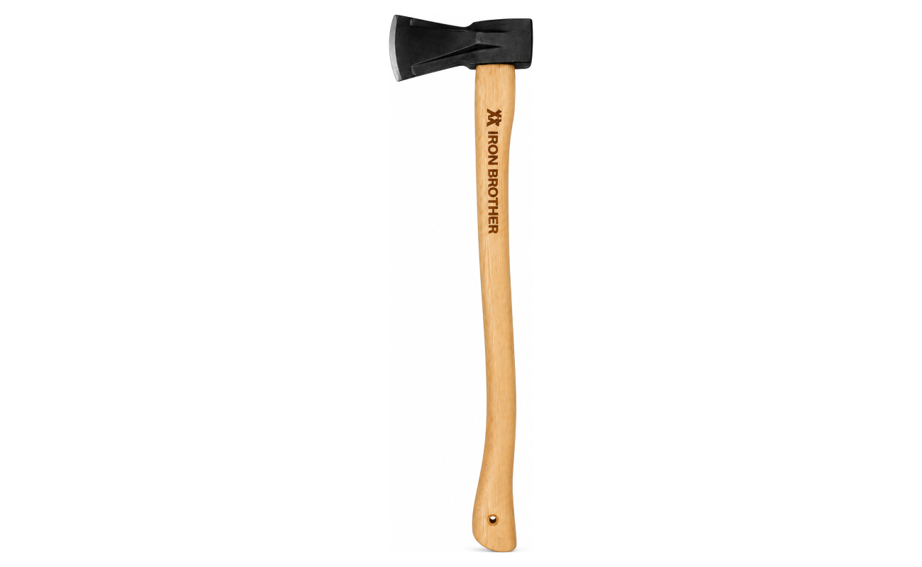 Sekira za cepanje 2,5 kg sa drvenom drškom 90 cm