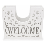 Drveni stalak za salvete Welcome