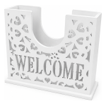 Drveni stalak za salvete Welcome