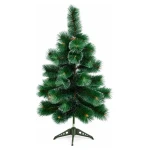 Novogodišnja jelka 90 cm J1 – zeleno-bela, 45 grana