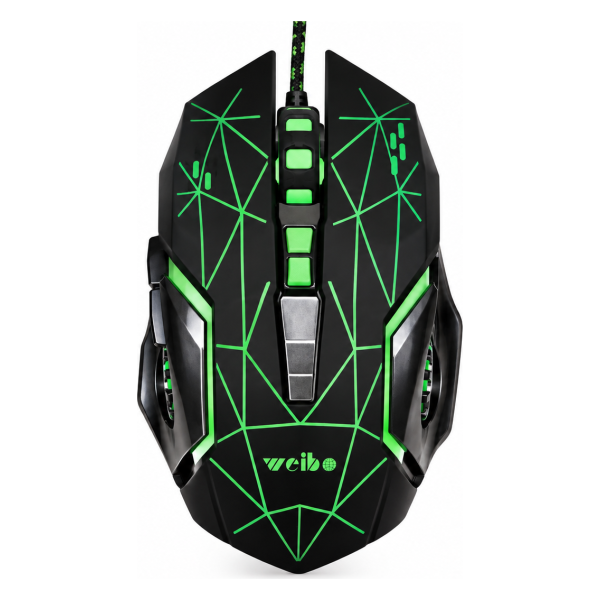 Gejmerski miš Weibo S200 RGB 3200 DPI