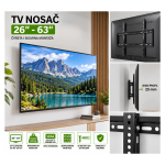 Zidni nosač za TV 26–63 inča 179307 – fiksni, do 50 kg