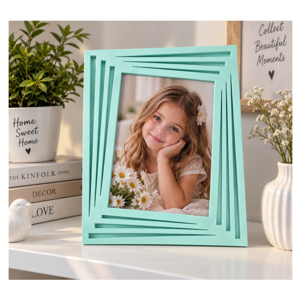 Dekorativni ram za slike  – mint zeleni
