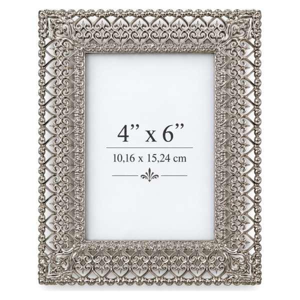 Dekorativni ram za slike  – srebrni