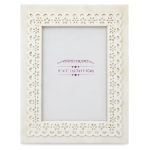 Dekorativni ram za slike  – krem beli 13 × 18 cm